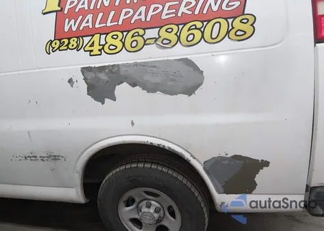 2007 Chevrolet Express Work Van z USA, uszkodzony, nr VIN 1GCFG15X071237383